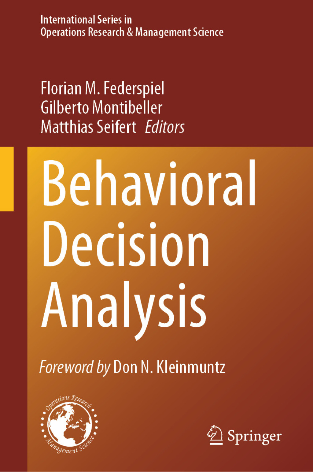 Behavioral Decision Analysis â€“ PDF/EPUB Version Downloadable