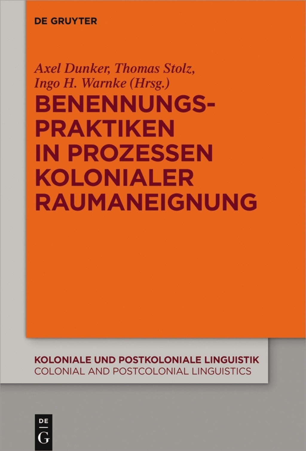 Benennungspraktiken in Prozessen kolonialer Raumaneignung 1st Edition â€“ PDF/EPUB Version Downloadable
