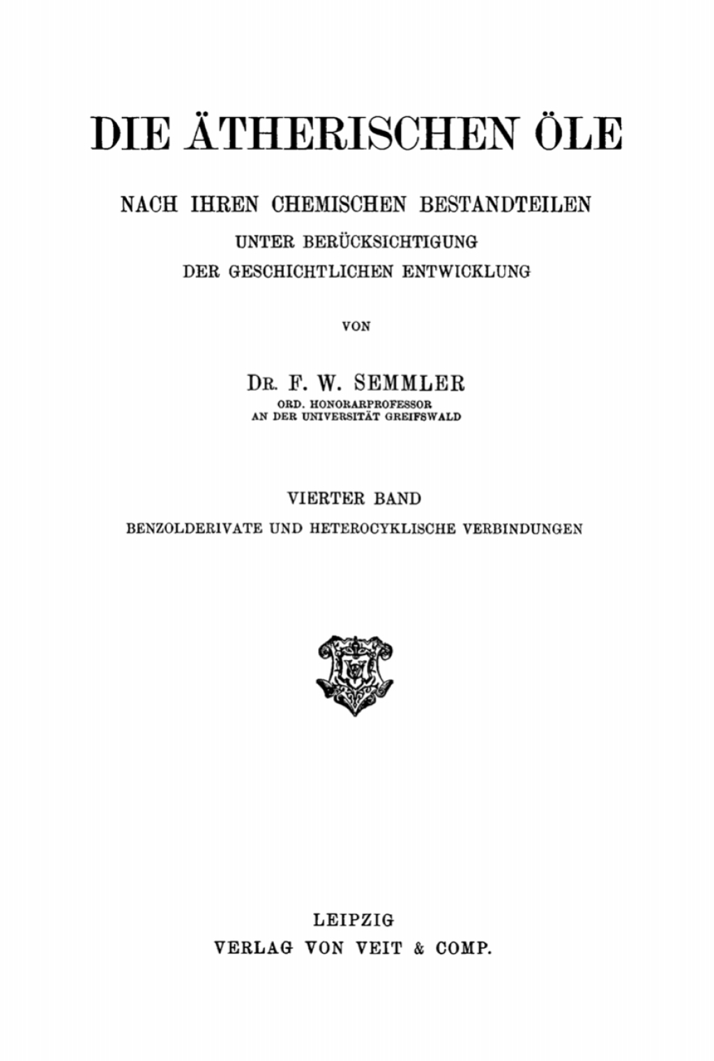 Benzolderivate und heterocyklische Verbindungen 1st Edition â€“ PDF/EPUB Version Downloadable