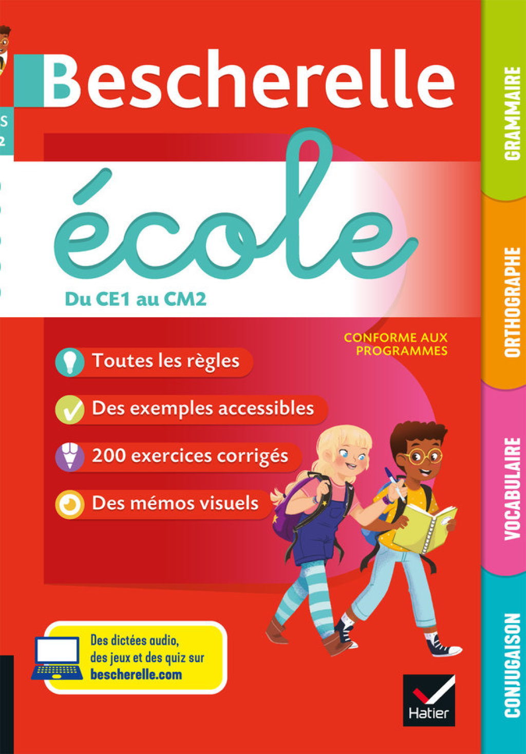 Bescherelle Ã©cole - FranÃ§ais (CP, CE1, CE2, CM1, CM2) tout le programme de franÃ§ais Ã  l'Ã©cole primaire - (PDF/EPUB Version)