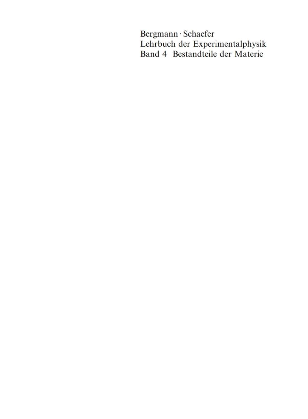 Bestandteile der Materie Atome, MolekÃ¼le, Atomkerne, Elementarteilchen 1st Edition â€“ PDF/EPUB Version Downloadable