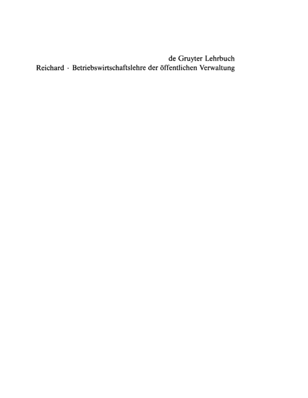 Betriebswirtschaftslehre der Ã¶ffentlichen Verwaltung 2nd Edition â€“ PDF/EPUB Version Downloadable