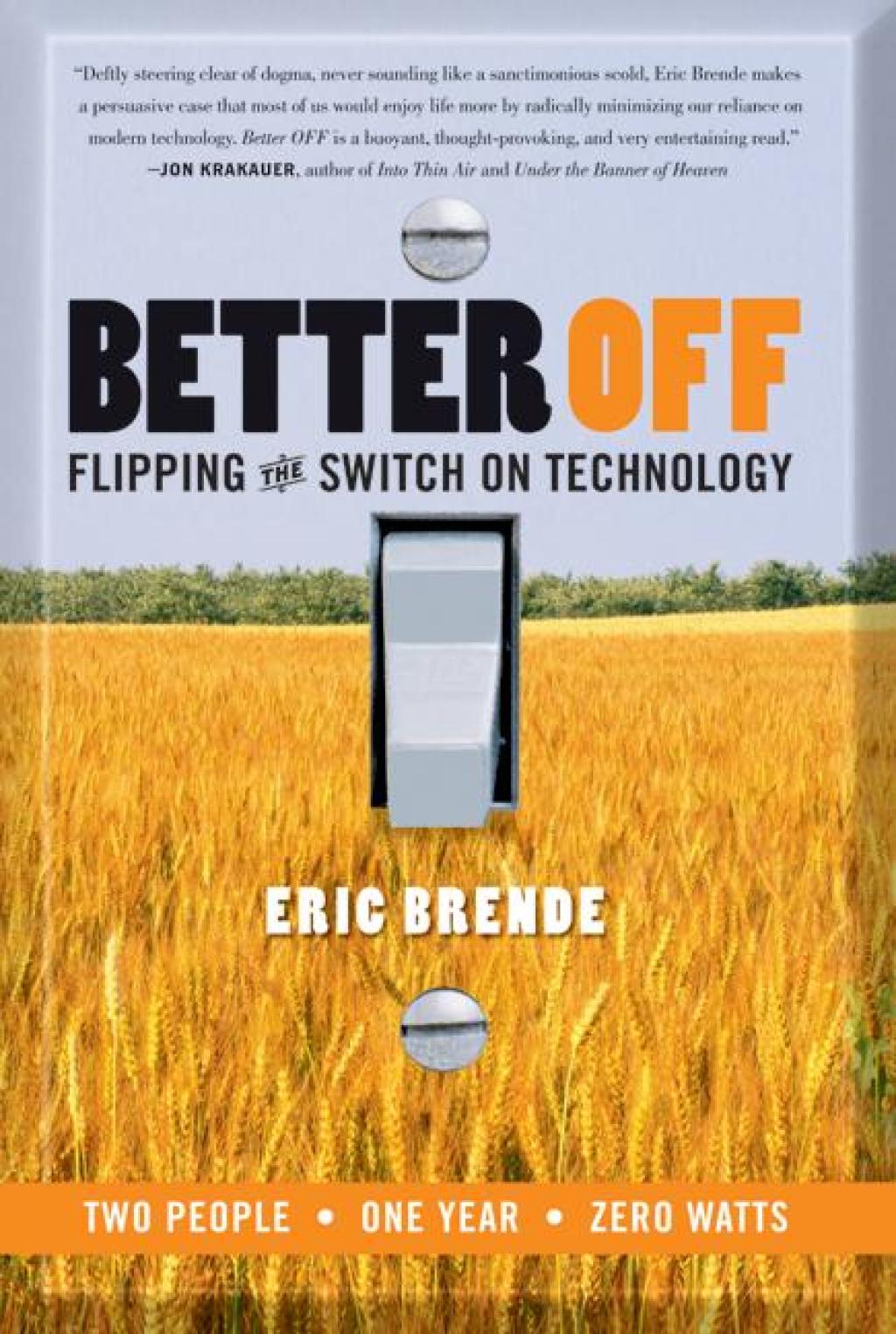 Better Off Flipping the Switch on Technology - (PDF/EPUB Version)