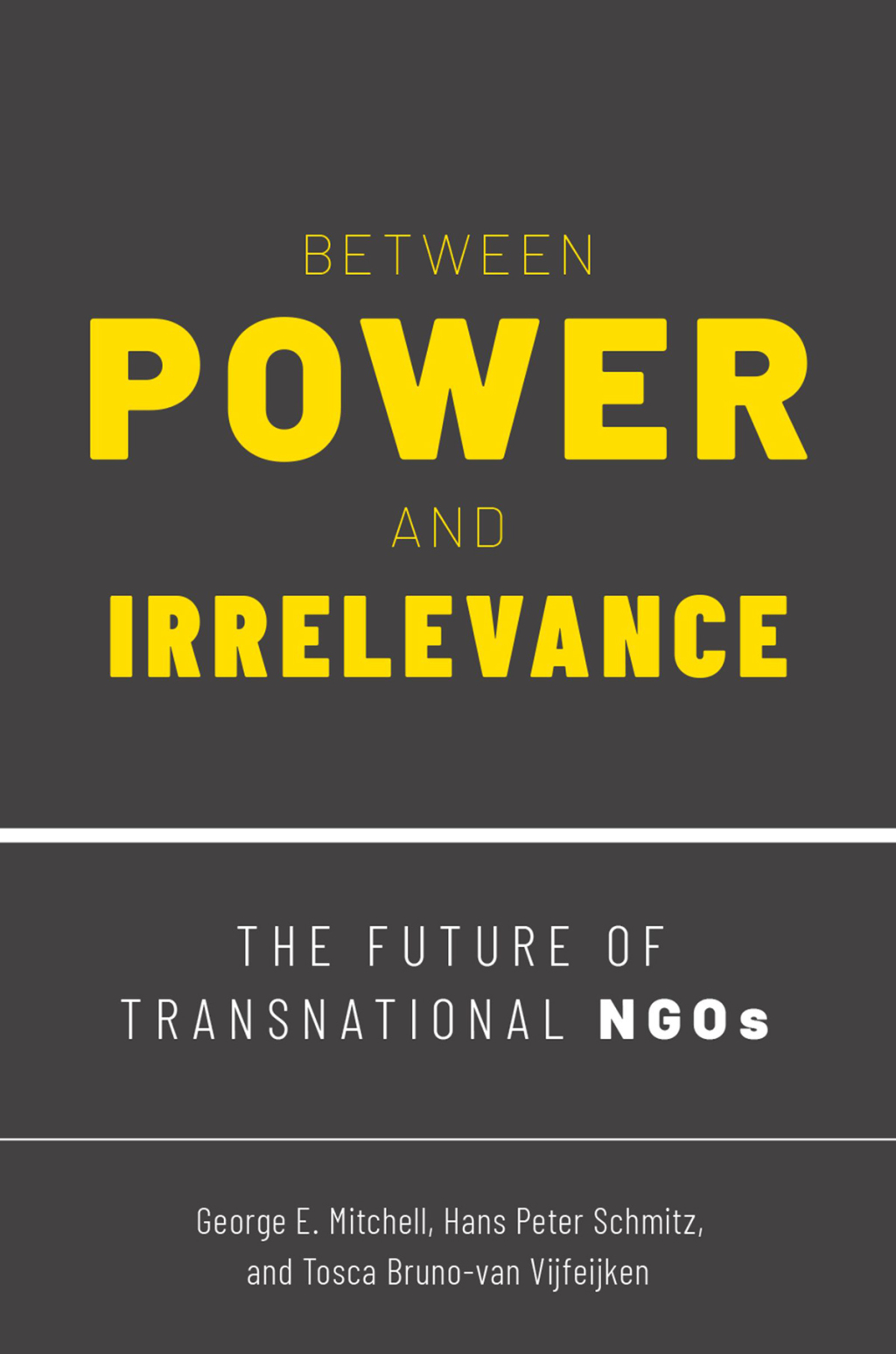 Between Power and Irrelevance The Future of Transnational NGOs - (PDF/EPUB Version)