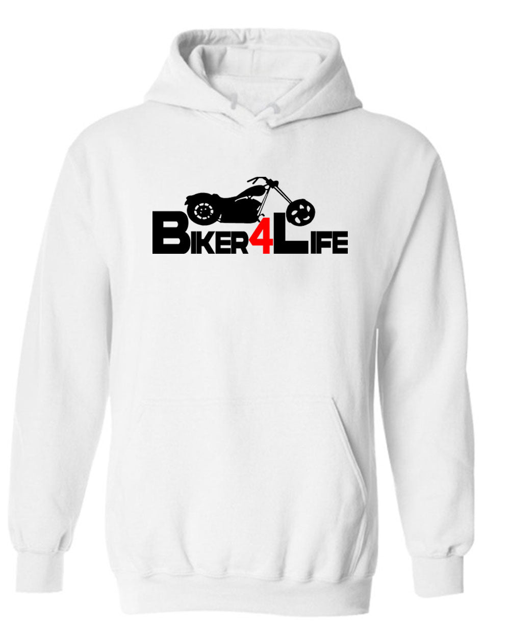 Biker for Life Hoodie Race Ride Hoodie Bike Motorcycle Hoodie