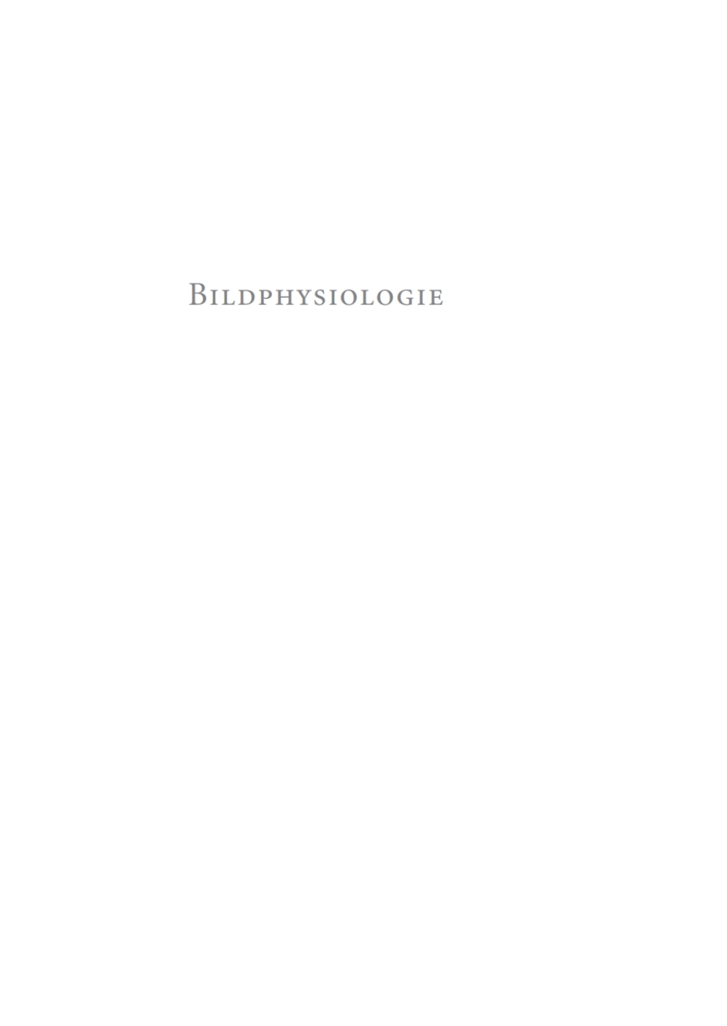 Bildphysiologie Wahrnehmung und KÃ¶rper in Mittelalter und Renaissance 1st Edition â€“ PDF/EPUB Version Downloadable