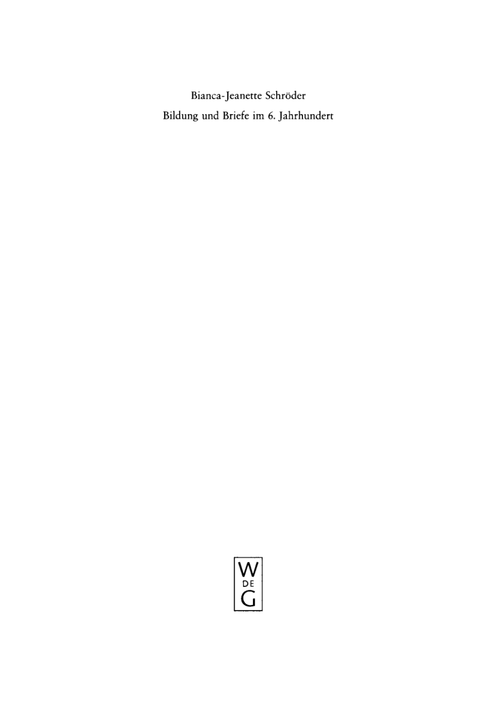 Bildung und Briefe im 6. Jahrhundert Studien zum MailÃ¤nder Diakon Magnus Felix Ennodius 1st Edition â€“ PDF/EPUB Version Downloadable