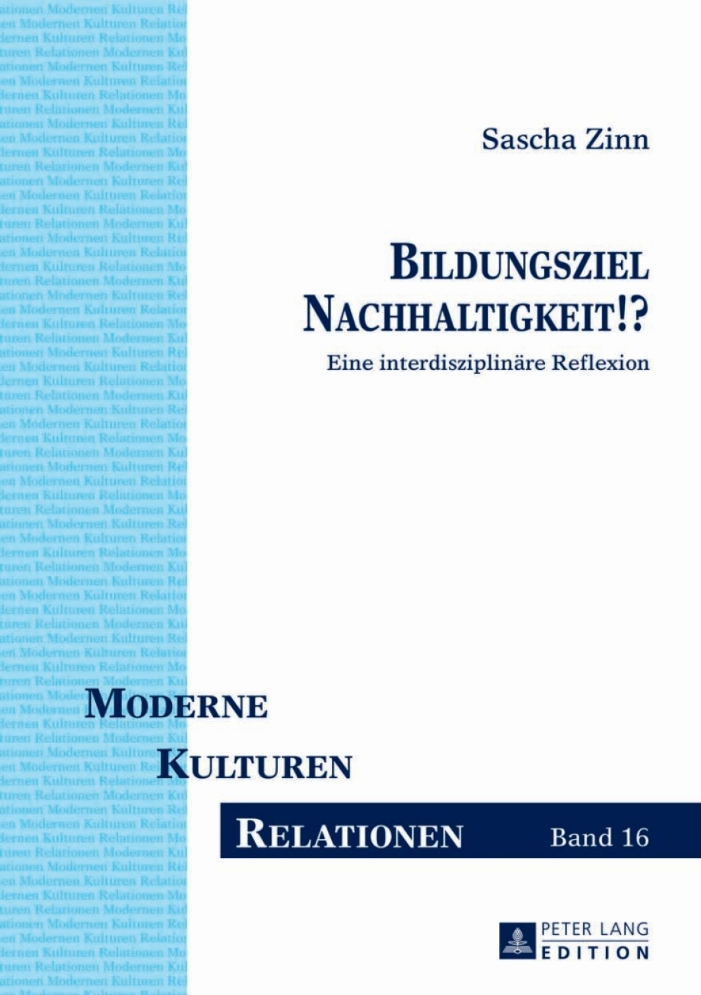 Bildungsziel Nachhaltigkeit!? Eine interdisziplinaere Reflexion 1st Edition â€“ PDF/EPUB Version Downloadable