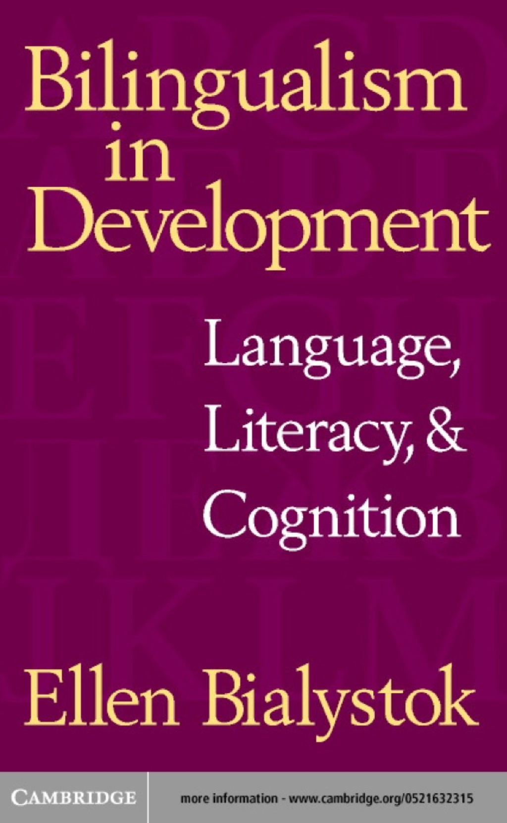 Bilingualism in Development Language, Literacy, and Cognition 1st Edition â€“ PDF/EPUB Version Downloadable