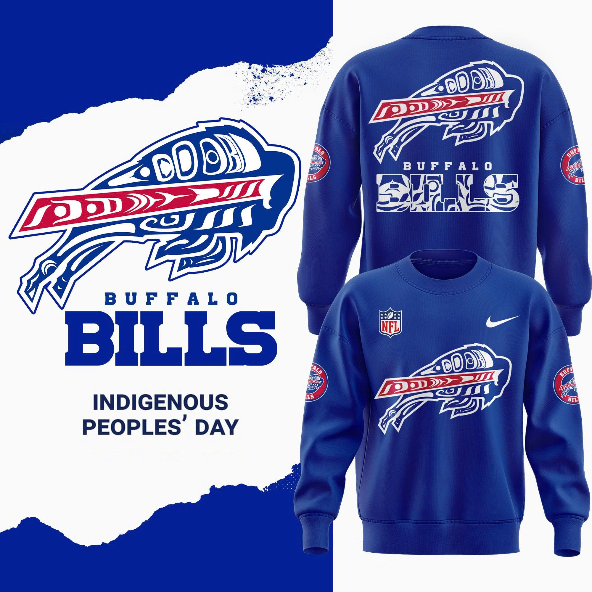 Bills Indigenous Peoples' Day Unisex Crewneck Sweatshirt