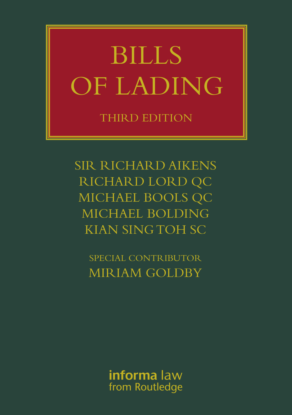Bills of Lading 3rd Edition â€“ PDF/EPUB Version Downloadable