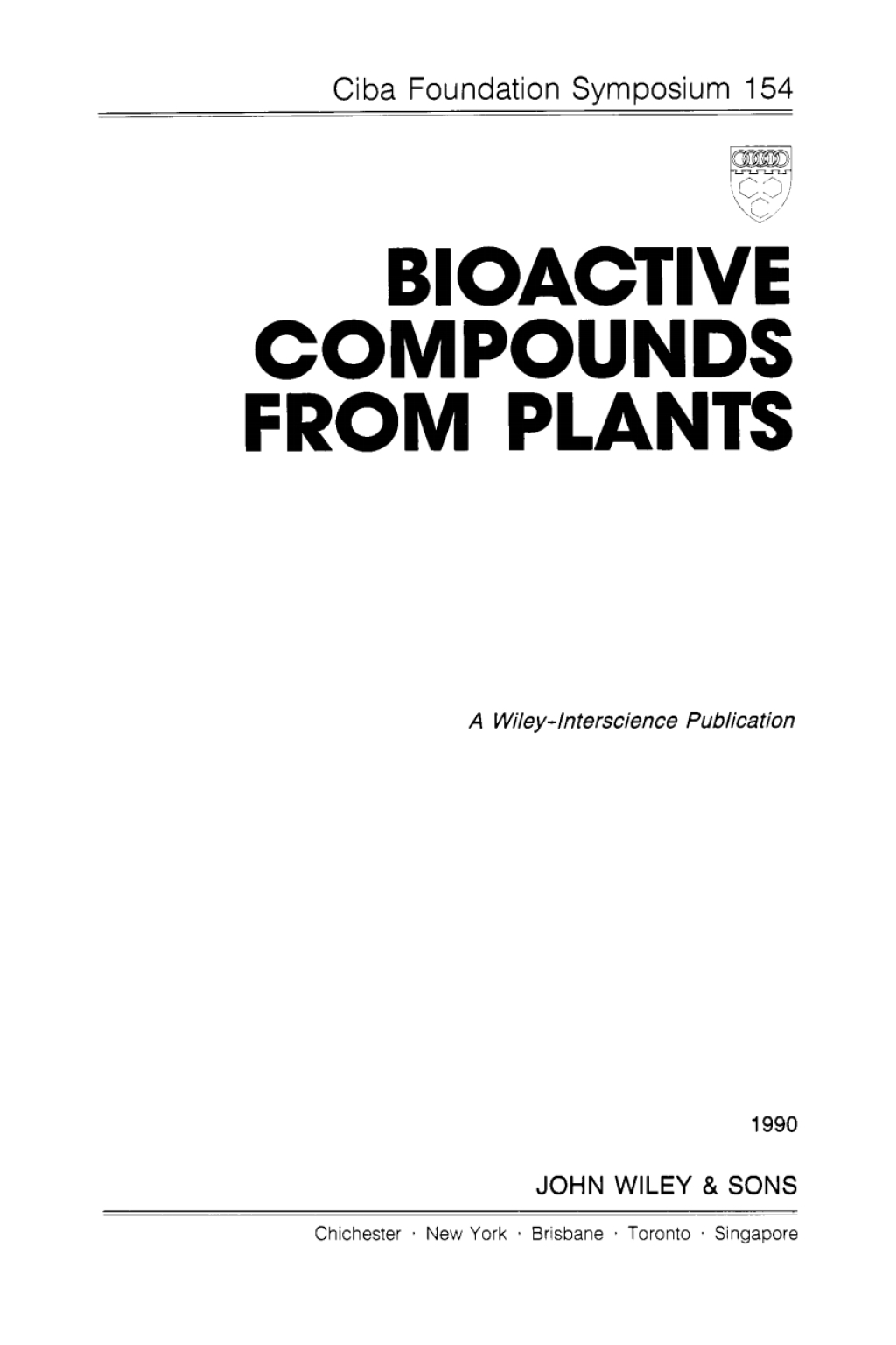 Bioactive Compounds from Plants 1st Edition â€“ PDF/EPUB Version Downloadable
