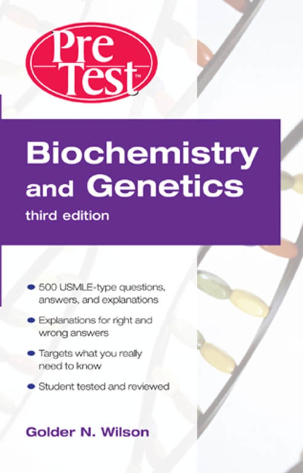Biochemistry and Genetics PreTestâ„¢ Self-Assessment and Review 3rd Edition - (PDF/EPUB Version)