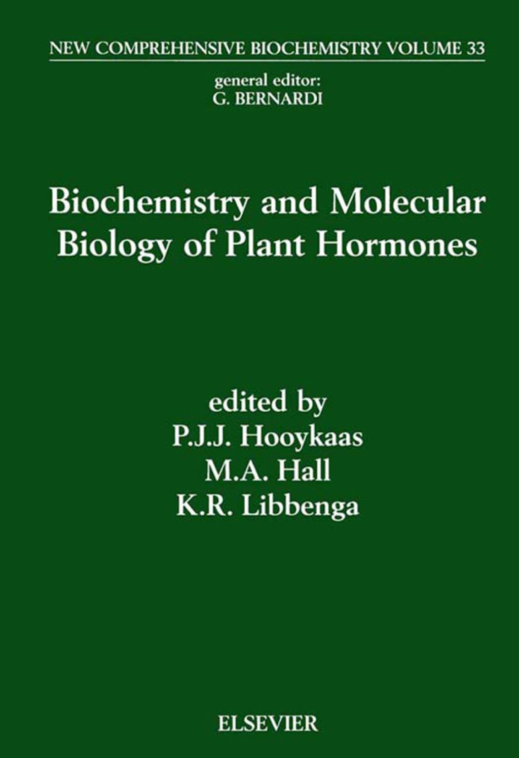 Biochemistry and Molecular Biology of Plant Hormones â€“ PDF/EPUB Version Downloadable