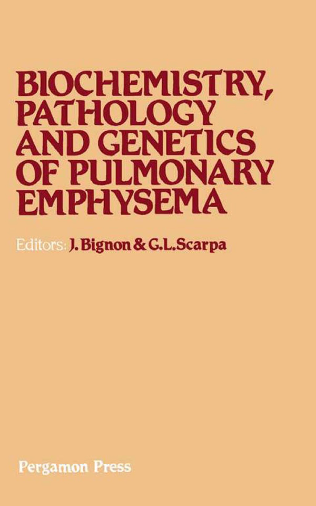Biochemistry, Pathology and Genetics of Pulmonary Emphysema: Proceedings of an International Symposium Held in Sassari, Italy, 27-30 April 1980 – PDF/EPUB Version Downloadable Biochemistry, Pathology and Genetics of Pulmonary Emphysema: Proceedings of an International Symposium Held in Sassari, Italy, 27-30 April 1980 – PDF/EPUB Version Downloadable - Image 1