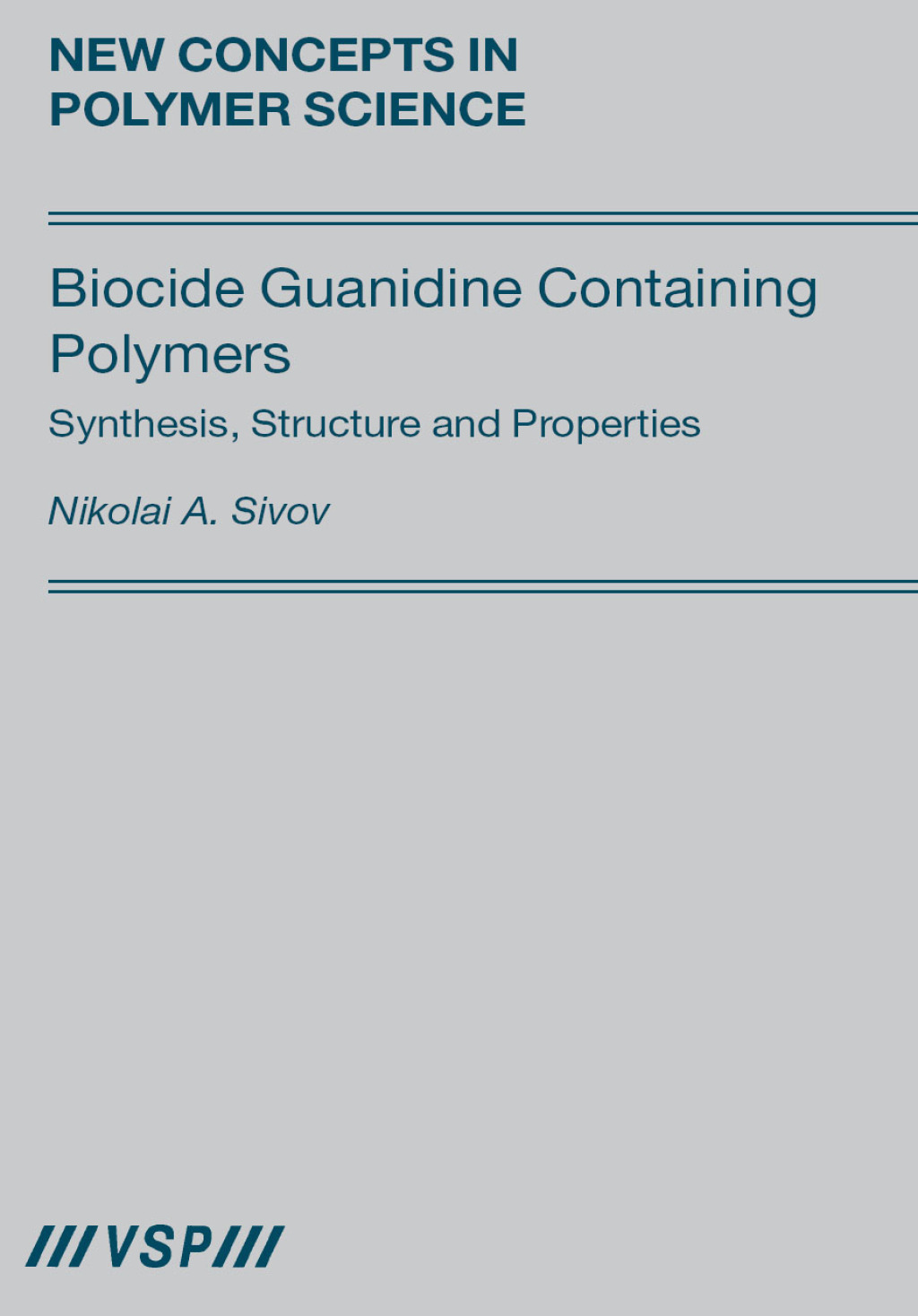 Biocide Guanidine Containing Polymers Synthesis, Structure and Properties 1st Edition â€“ PDF/EPUB Version Downloadable