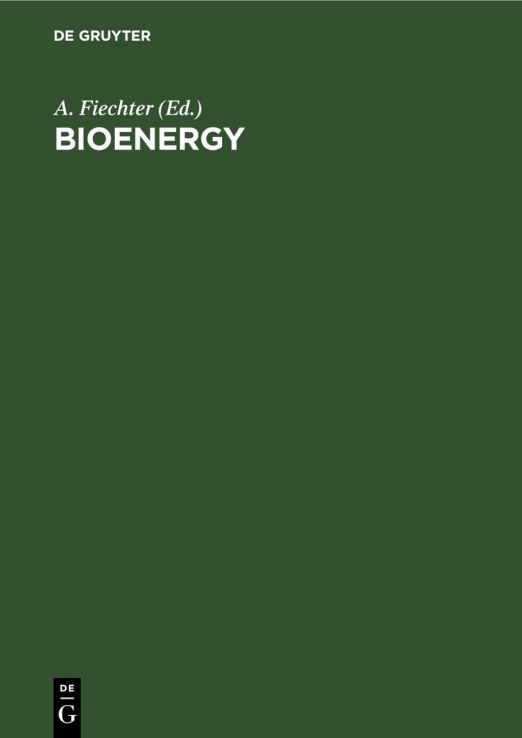 Bioenergy 1st Edition â€“ PDF/EPUB Version Downloadable