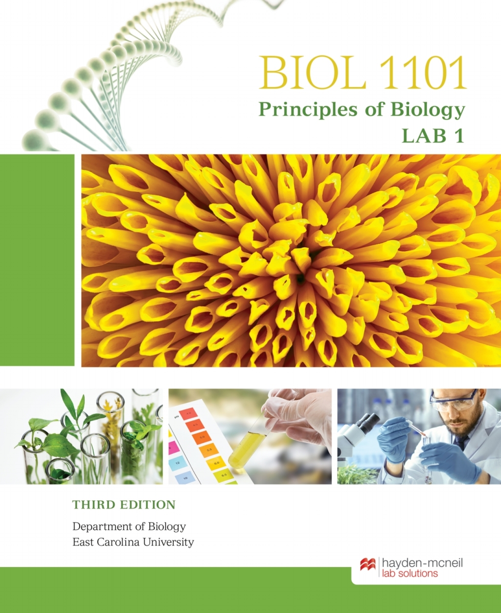 BIOL 1101: Principles of Biology Lab I - East Carolina University 3rd Edition â€“ PDF/EPUB Version Downloadable
