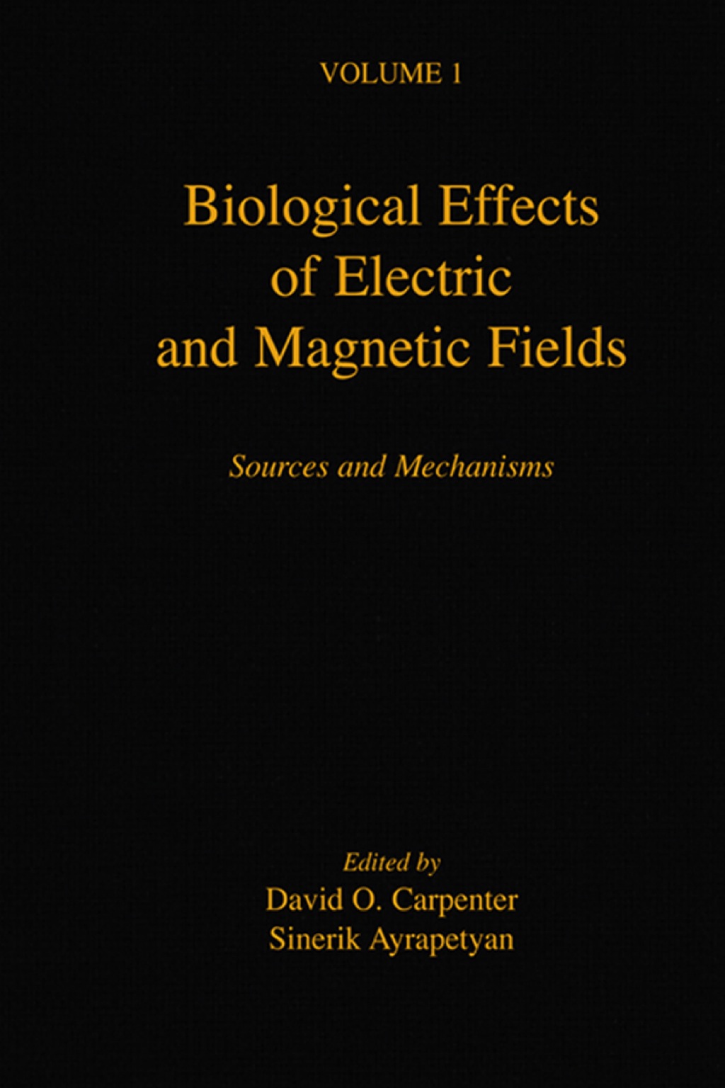 Biological Effects of Electric and Magnetic Fields Sources and Mechanisms â€“ PDF/EPUB Version Downloadable