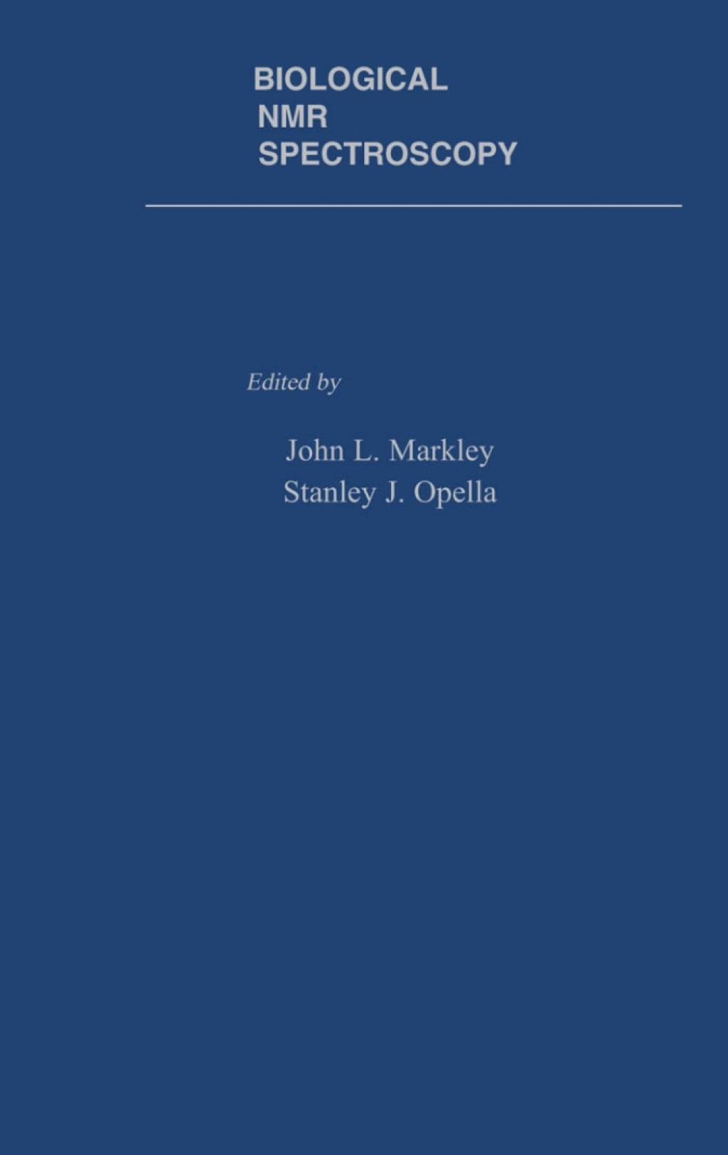 Biological NMR Spectroscopy 1st Edition â€“ PDF/EPUB Version Downloadable