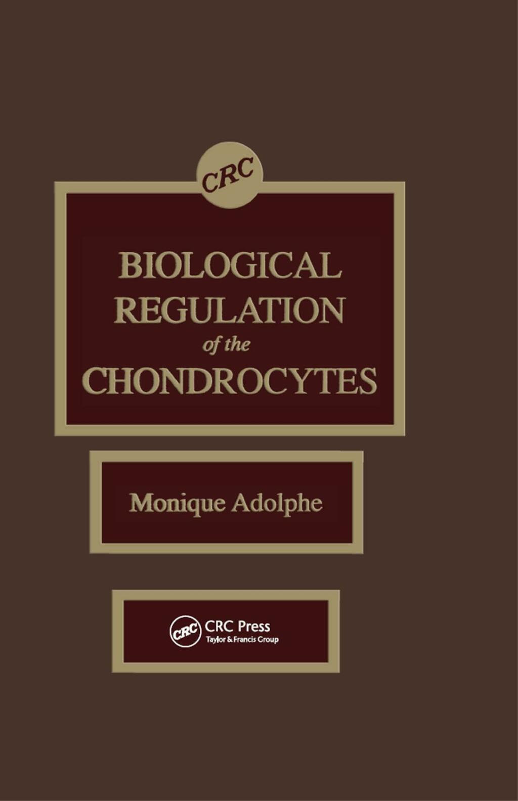 Biological Regulation of the Chondrocytes 1st Edition â€“ PDF/EPUB Version Downloadable