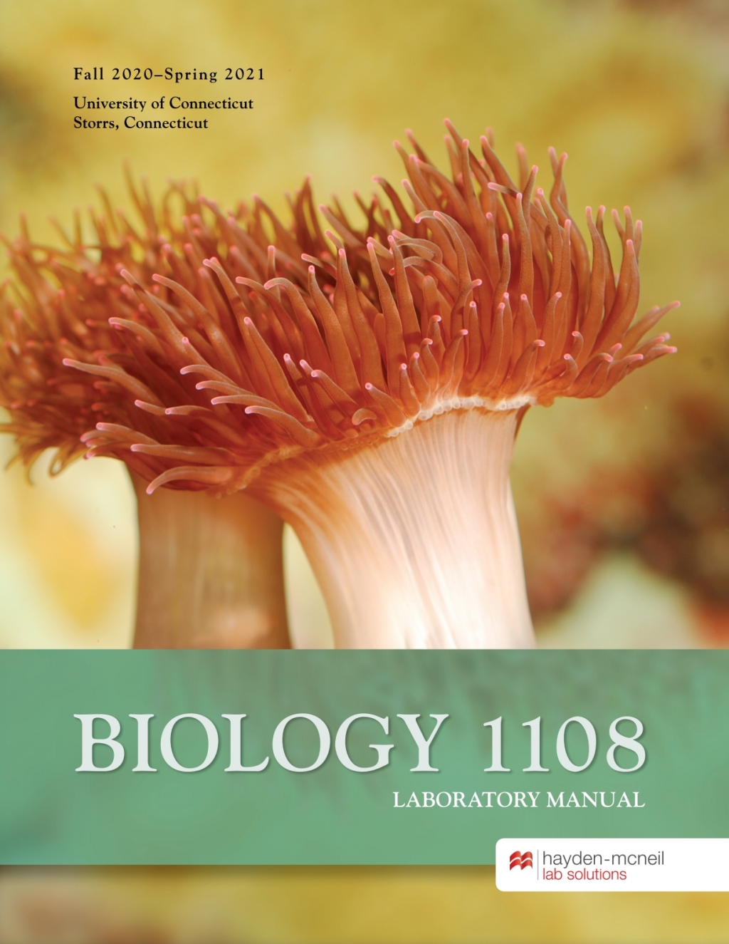 Biology 1108 Laboratory Manual - University of Connecticut - Storrs - (PDF/EPUB Version)