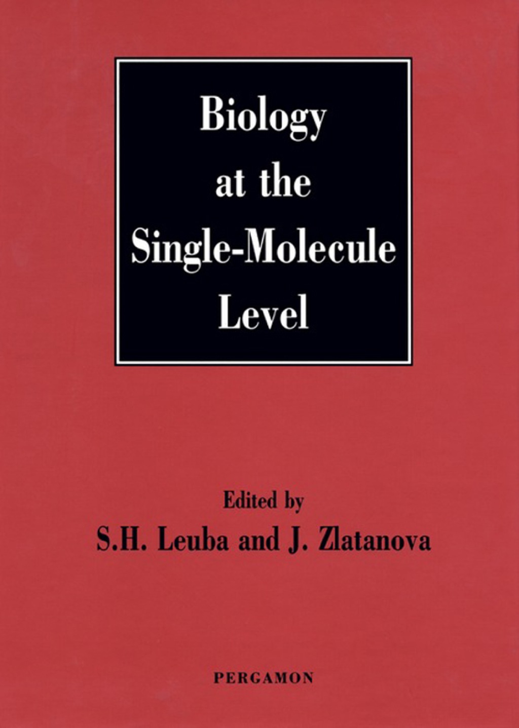 Biology at the Single Molecule Level â€“ PDF/EPUB Version Downloadable