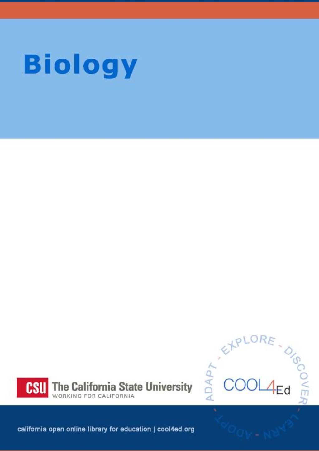 Biology CSU Interactive OpenStax - (PDF/EPUB Version)