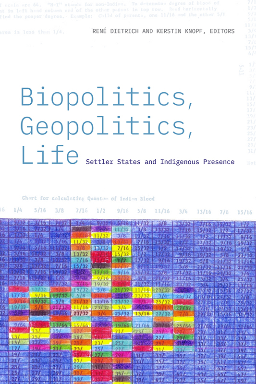 Biopolitics, Geopolitics, Life Settler States and Indigenous Presence - (PDF/EPUB Version)