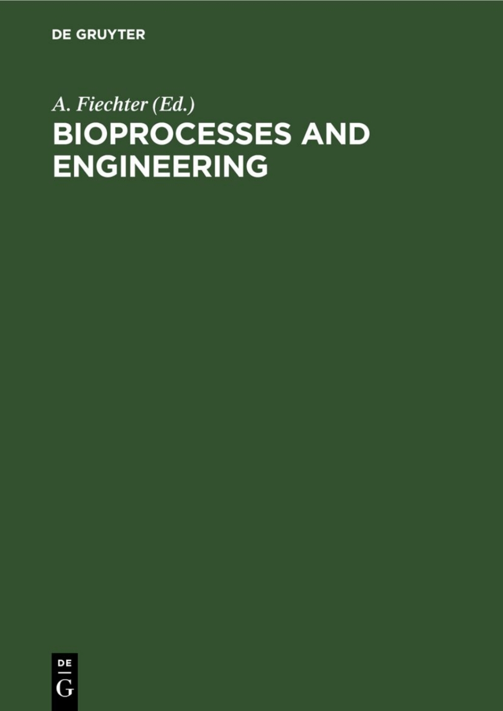 Bioprocesses and Engineering 1st Edition â€“ PDF/EPUB Version Downloadable