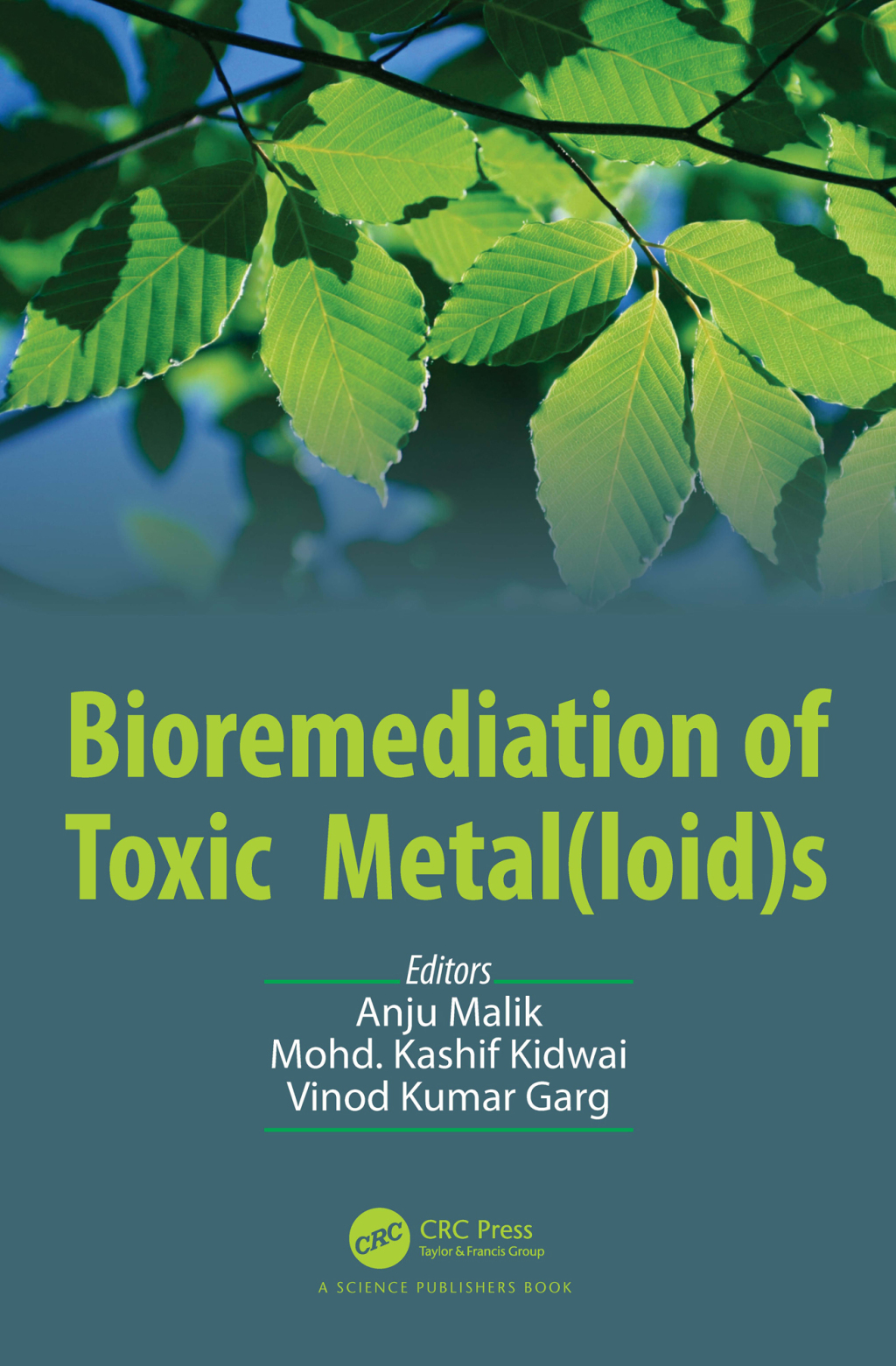 Bioremediation of Toxic Metal(loid)s 1st Edition â€“ PDF/EPUB Version Downloadable