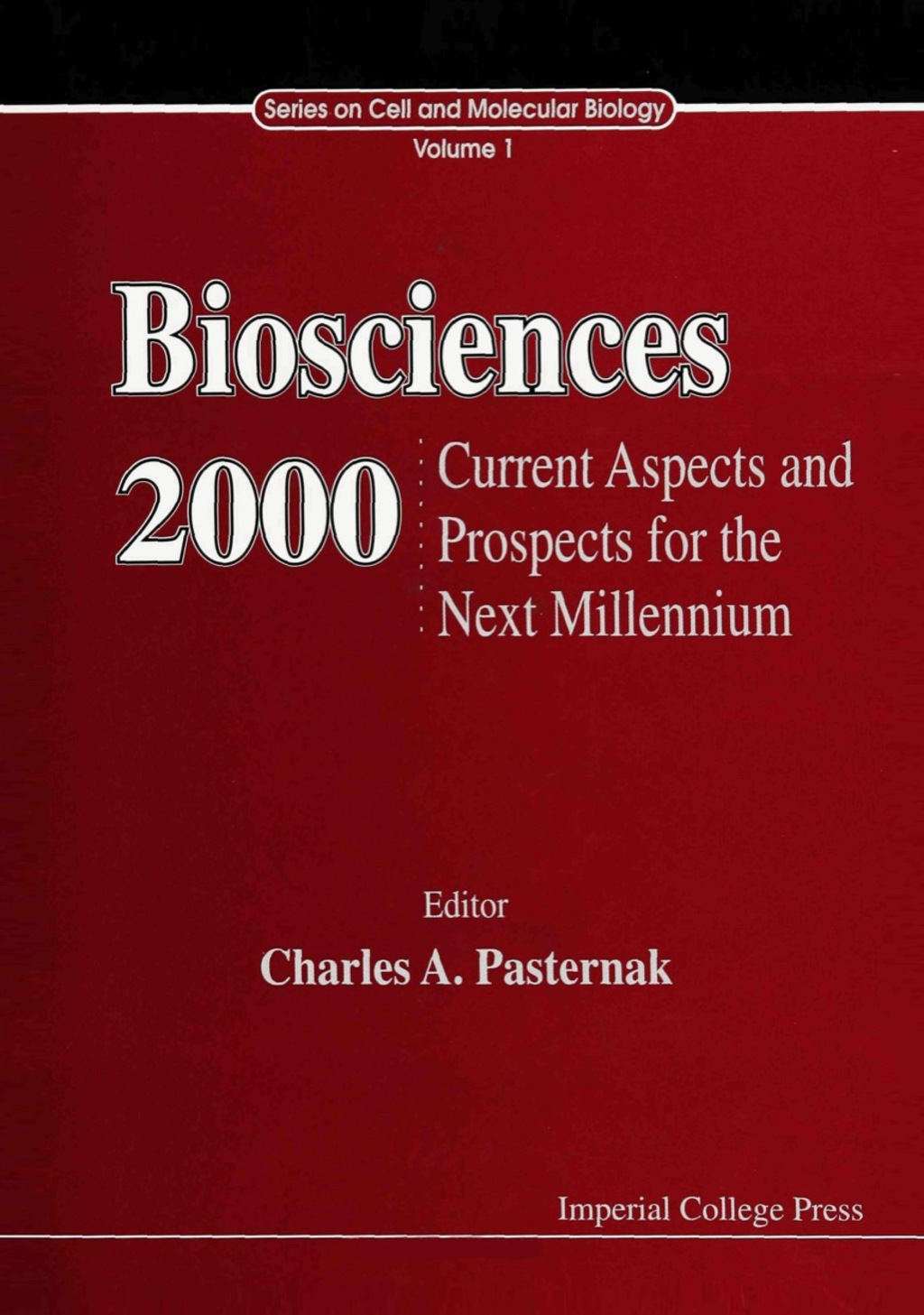 BIOSCIENCES 2000 (V1) Current Aspects and Prospects for the Next Millennium â€“ PDF/EPUB Version Downloadable