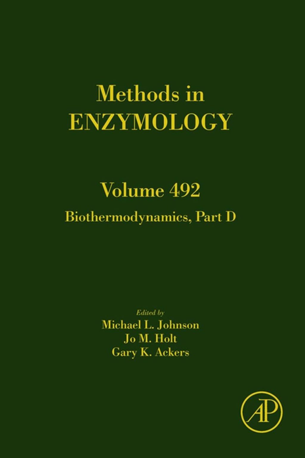 Biothermodynamics, Part D â€“ PDF/EPUB Version Downloadable