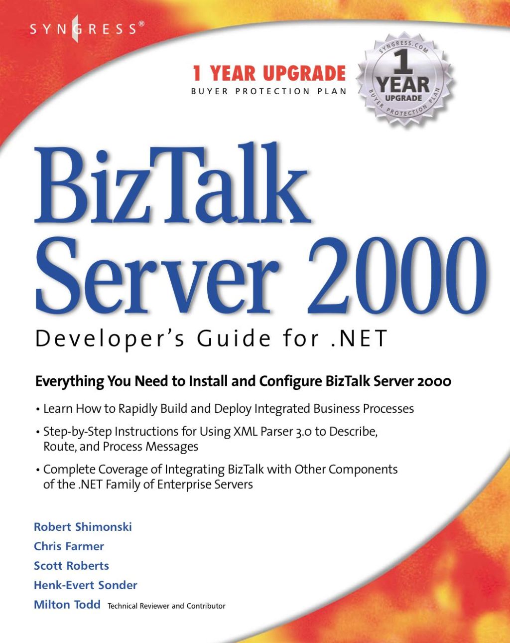 Biz Talk Server 2000 Developer's Guide  â€“ PDF/EPUB Version Downloadable