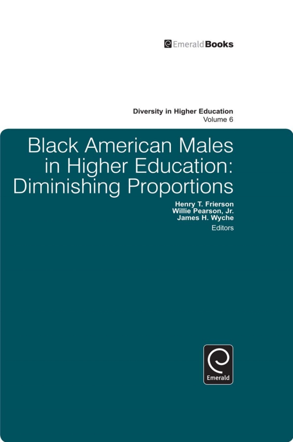 Black American Males in Higher Education Diminishing Proportions â€“ PDF/EPUB Version Downloadable