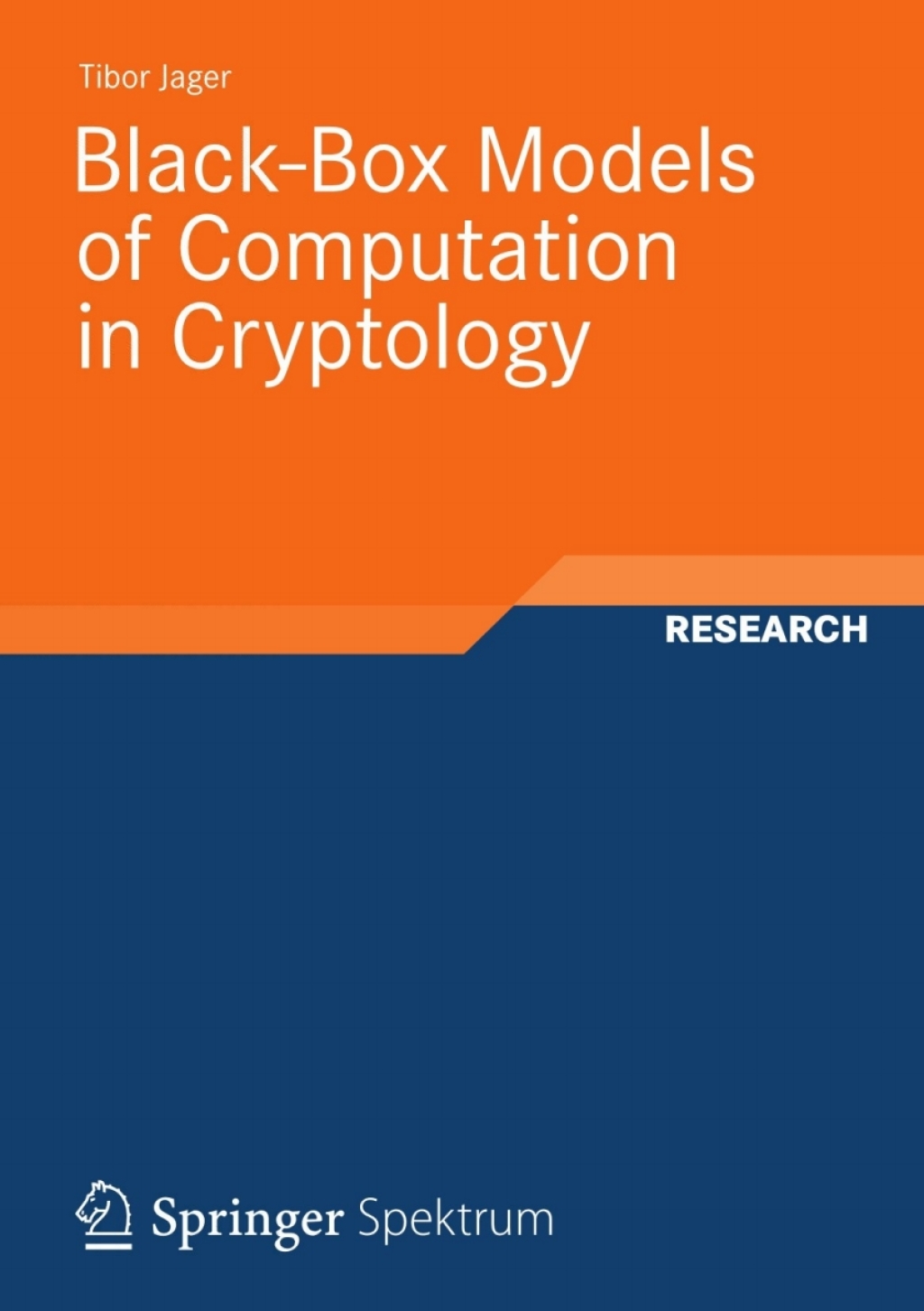 Black-Box Models of Computation in Cryptology â€“ PDF/EPUB Version ...