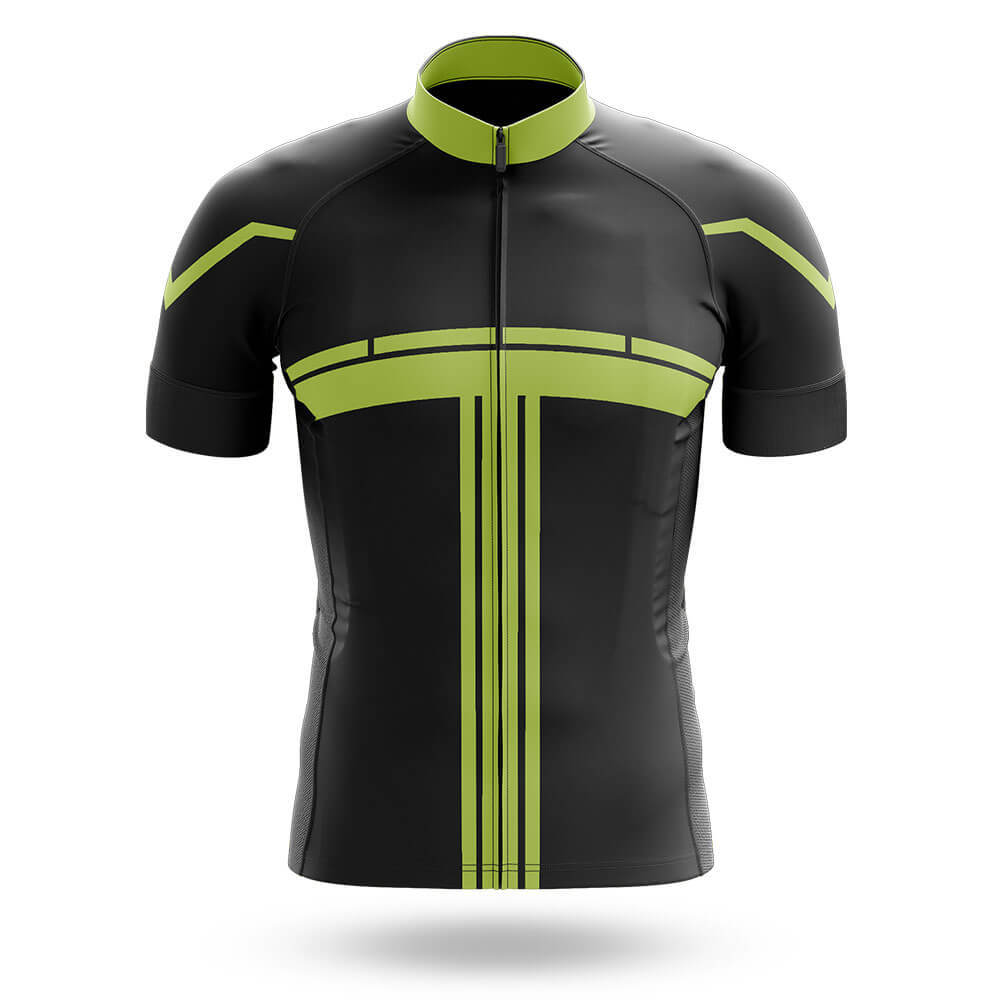 Black Lime Green - Men's Cycling Jersey Only