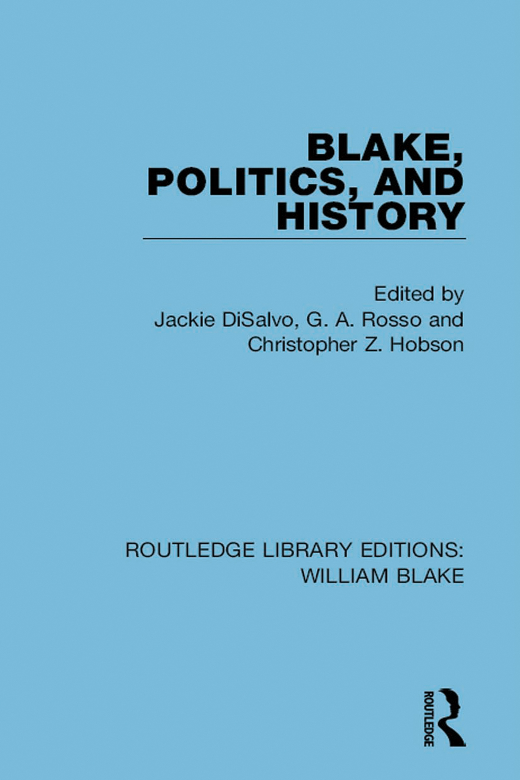 Blake, Politics, and History 1st Edition â€“ PDF/EPUB Version Downloadable