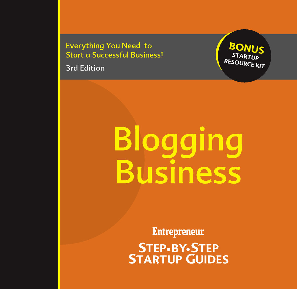 Blogging Business Step-by-Step Startup Guide  â€“ PDF/EPUB Version Downloadable
