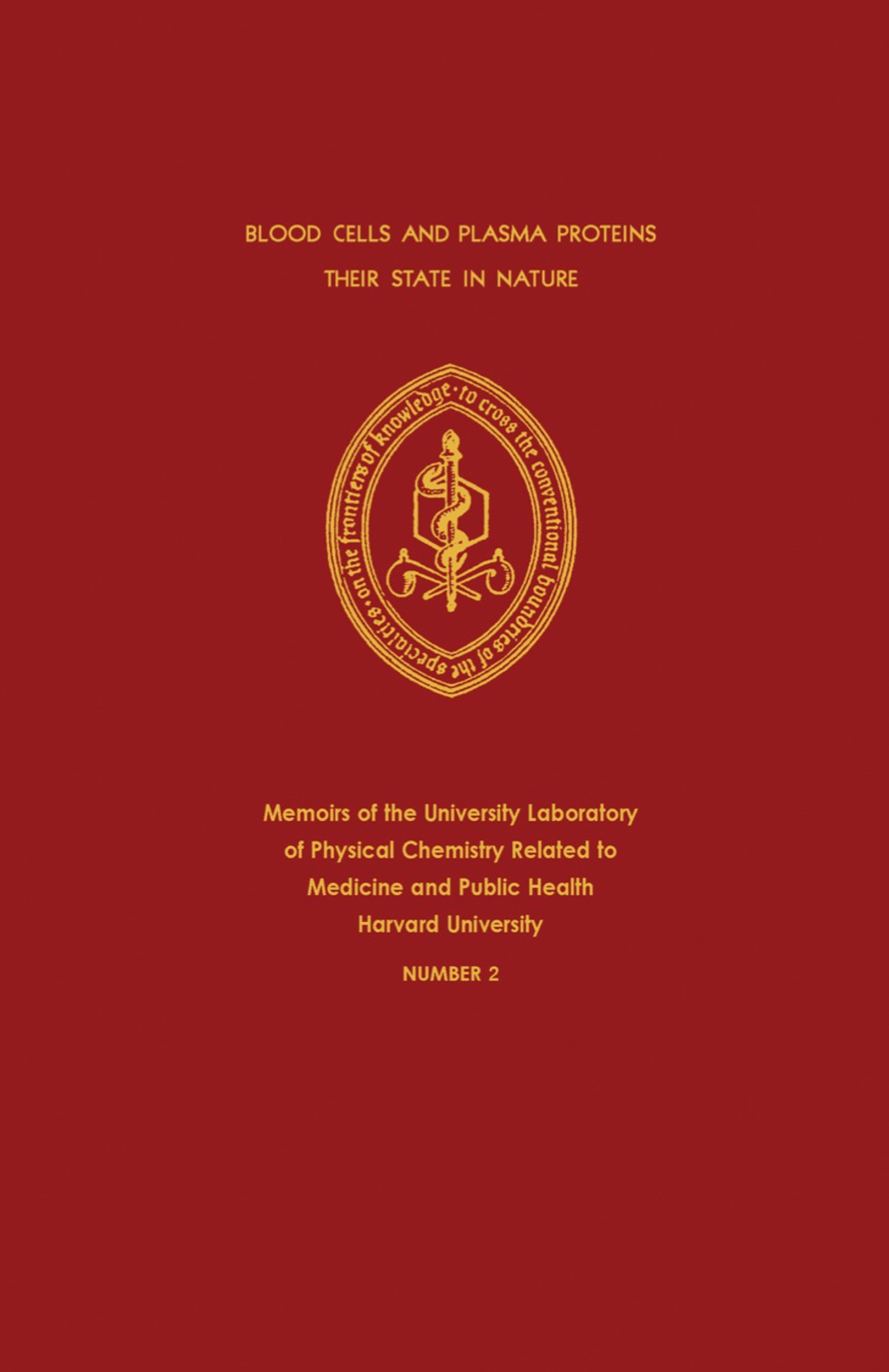 Blood Cells and Plasma Proteins Their State in Nature  â€“ PDF/EPUB Version Downloadable