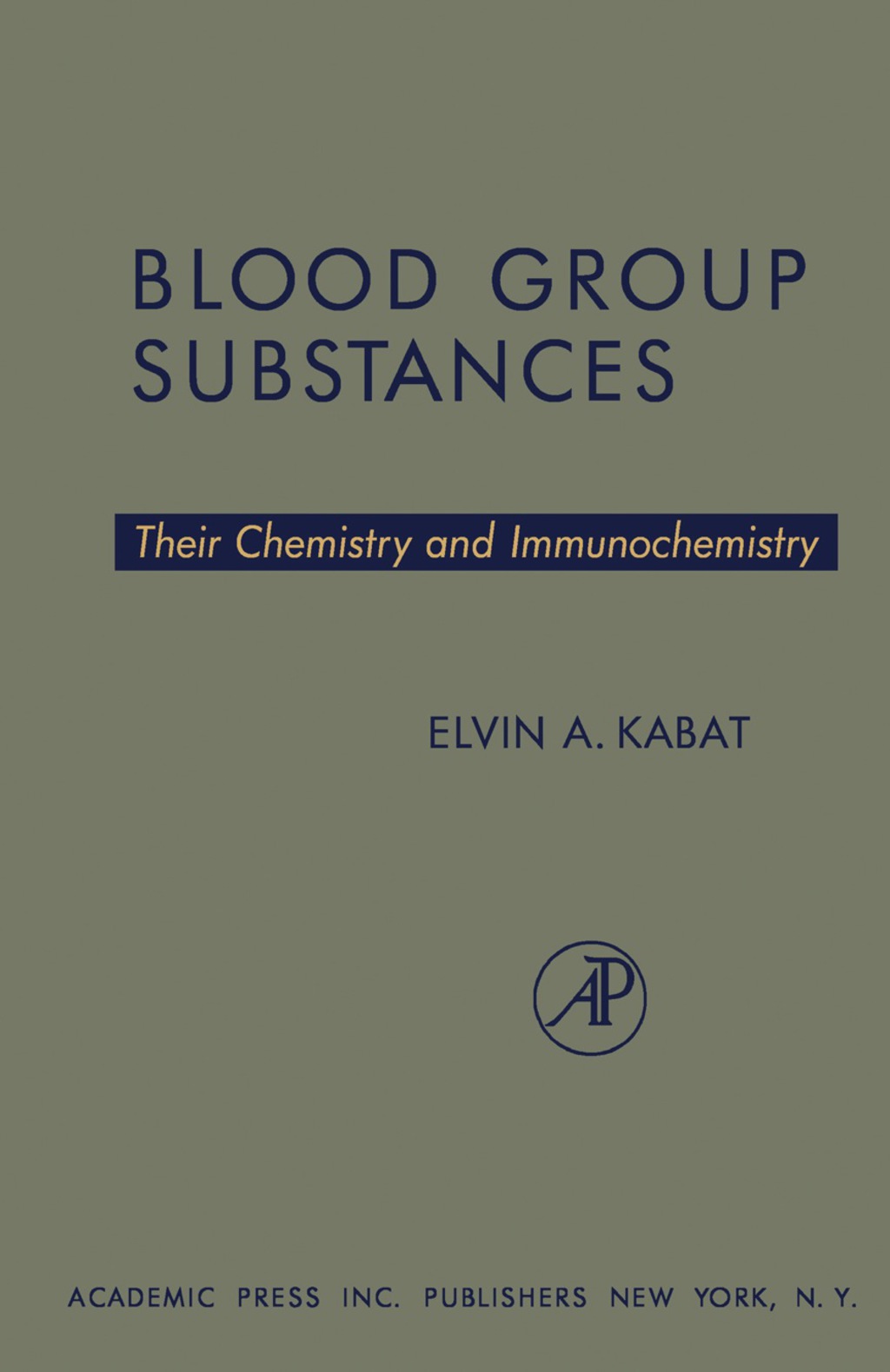 Blood Group Substances Their Chemistry and Immunochemistry  â€“ PDF/EPUB Version Downloadable