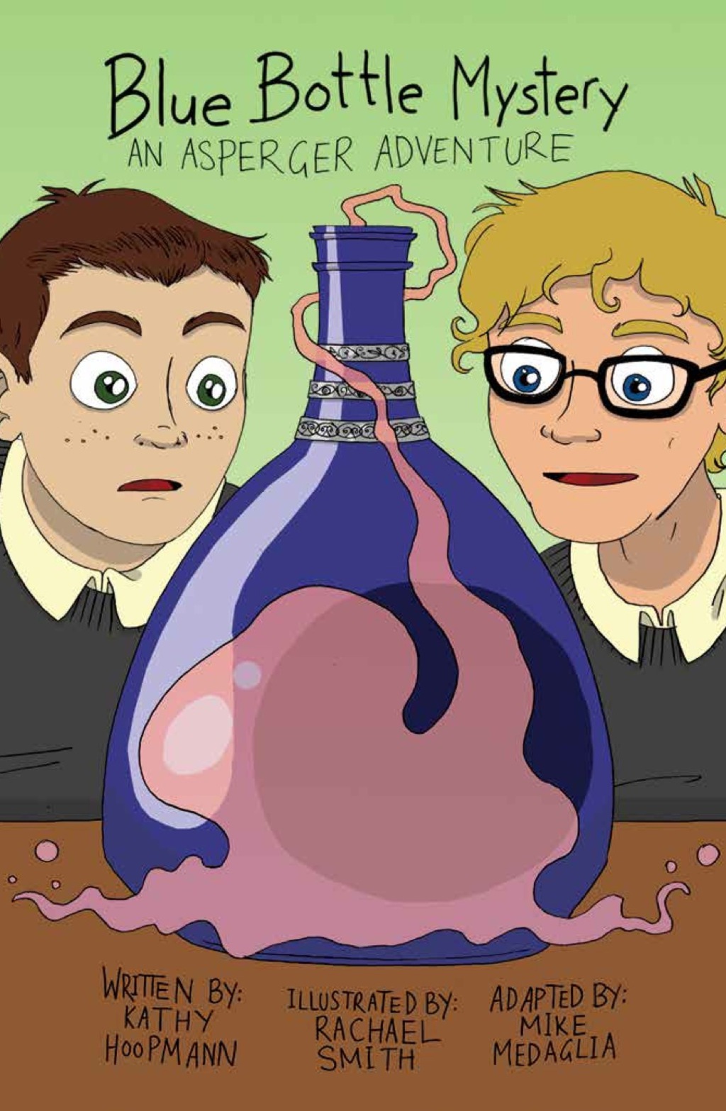 Blue Bottle Mystery - The Graphic Novel An Asperger Adventure - (PDF/EPUB Version)