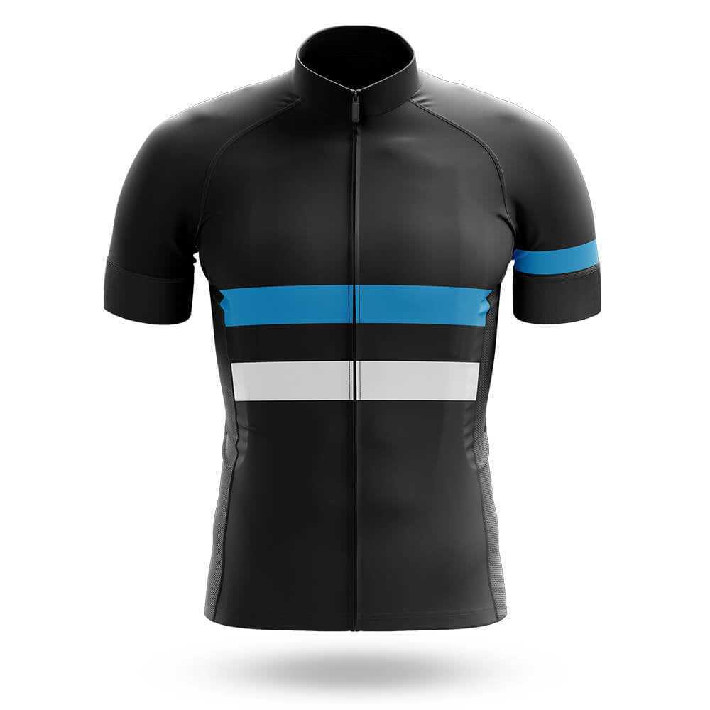 Blue White Lines - Men's Cycling Jersey Only