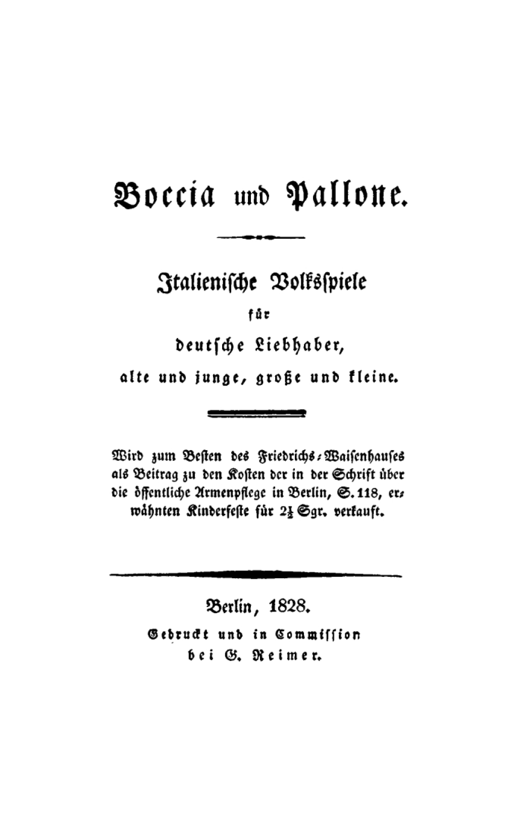 Boccia und Pallone Italienische Volksspiele fÃ¼r deutsche Liebhaber, alte und junge, groÃŸe und kleine 1st Edition â€“ PDF/EPUB Version Downloadable