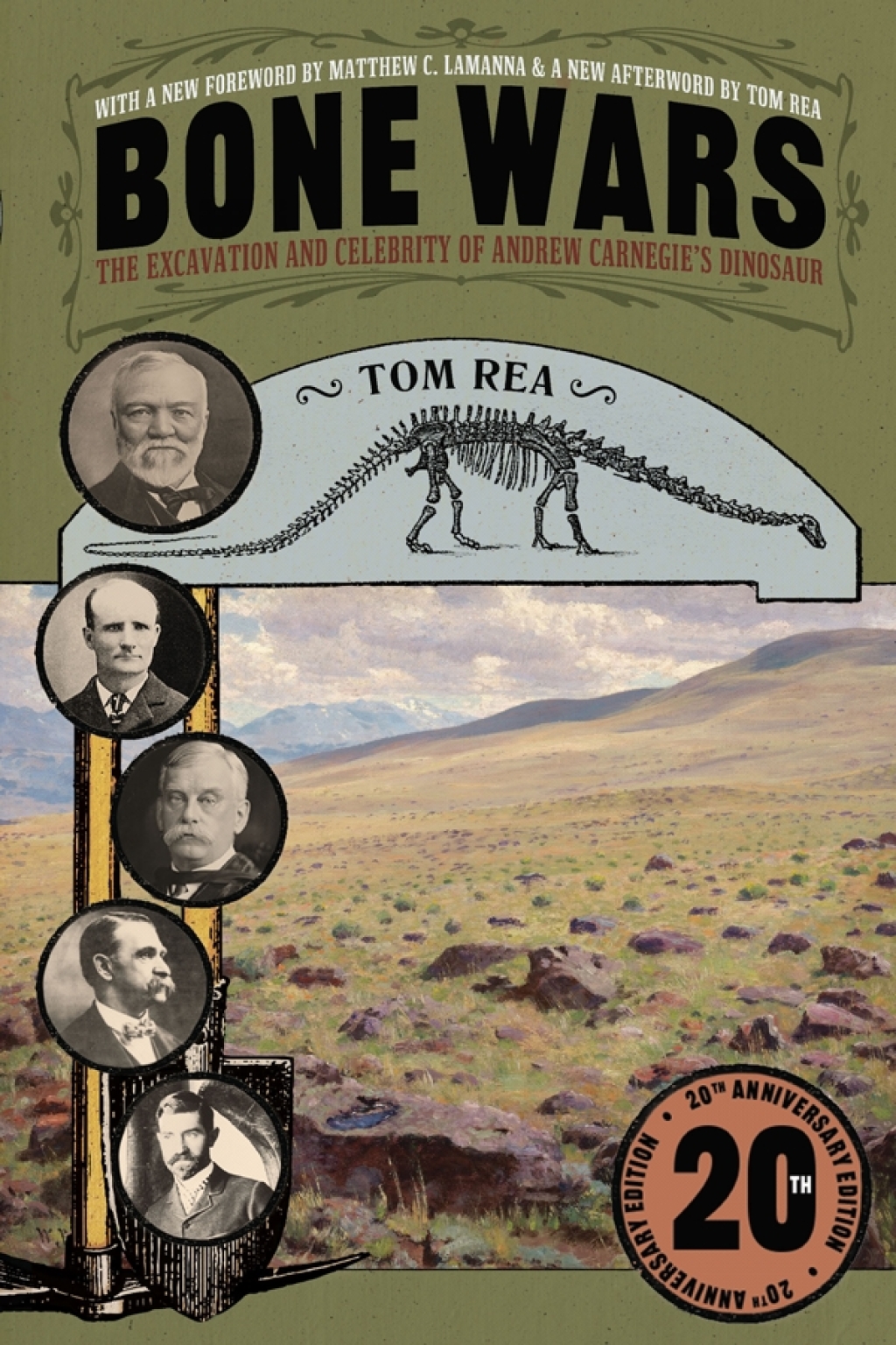 Bone Wars The Excavation and Celebrity of Andrew Carnegie's Dinosaur, Twentieth Anniversary Edition - (PDF/EPUB Version)
