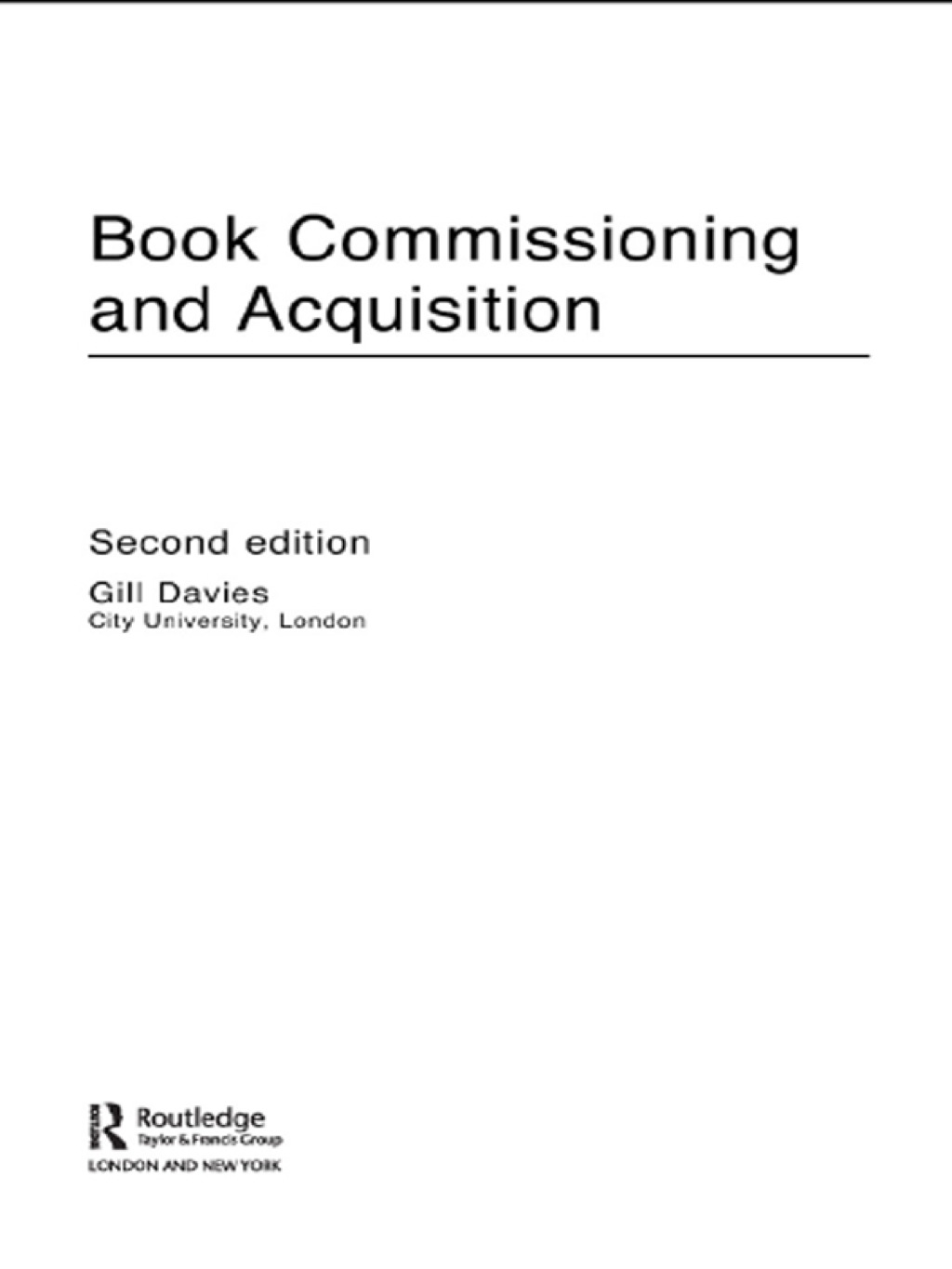 Book Commissioning and Acquisition 2nd Edition â€“ PDF/EPUB Version Downloadable