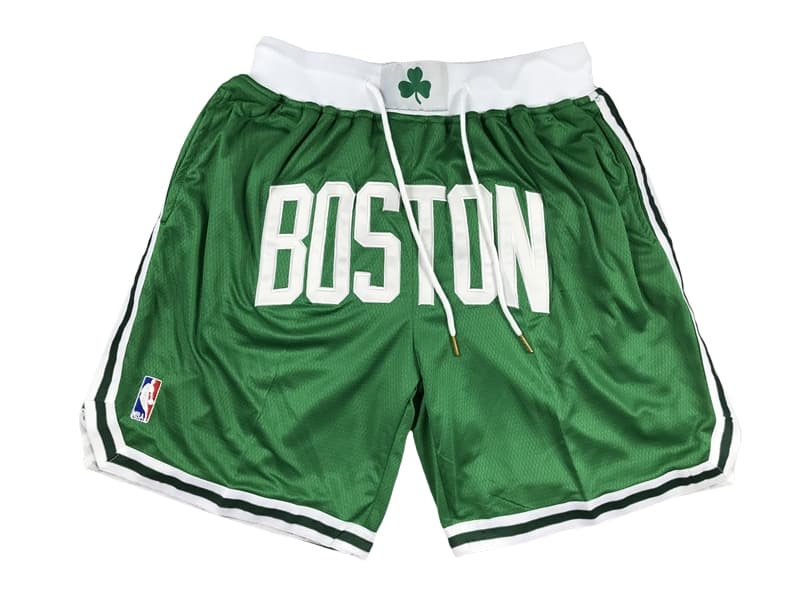 Boston Celtics Shorts 2023-24 Green Icon - Basketball Shorts Store