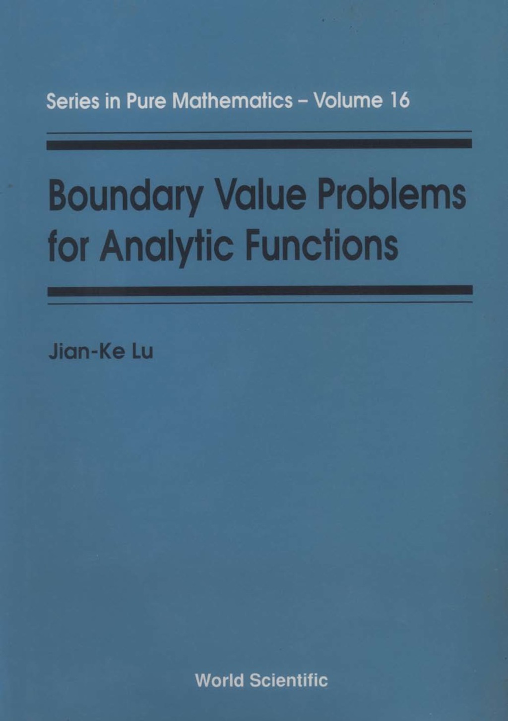 BOUNDARY VALUE PROBLEMS FOR... (V16) â€“ PDF/EPUB Version Downloadable