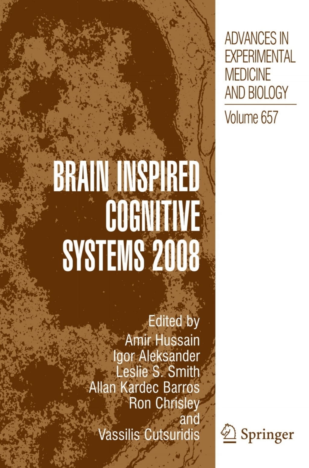Brain Inspired Cognitive Systems 2008 â€“ PDF/EPUB Version Downloadable