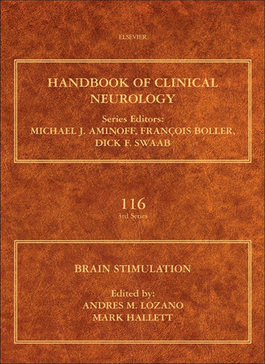 Brain Stimulation: Handbook of Clinical Neurology (Series editors: Aminoff, Boller, Swaab) â€“ PDF/EPUB Version Downloadable